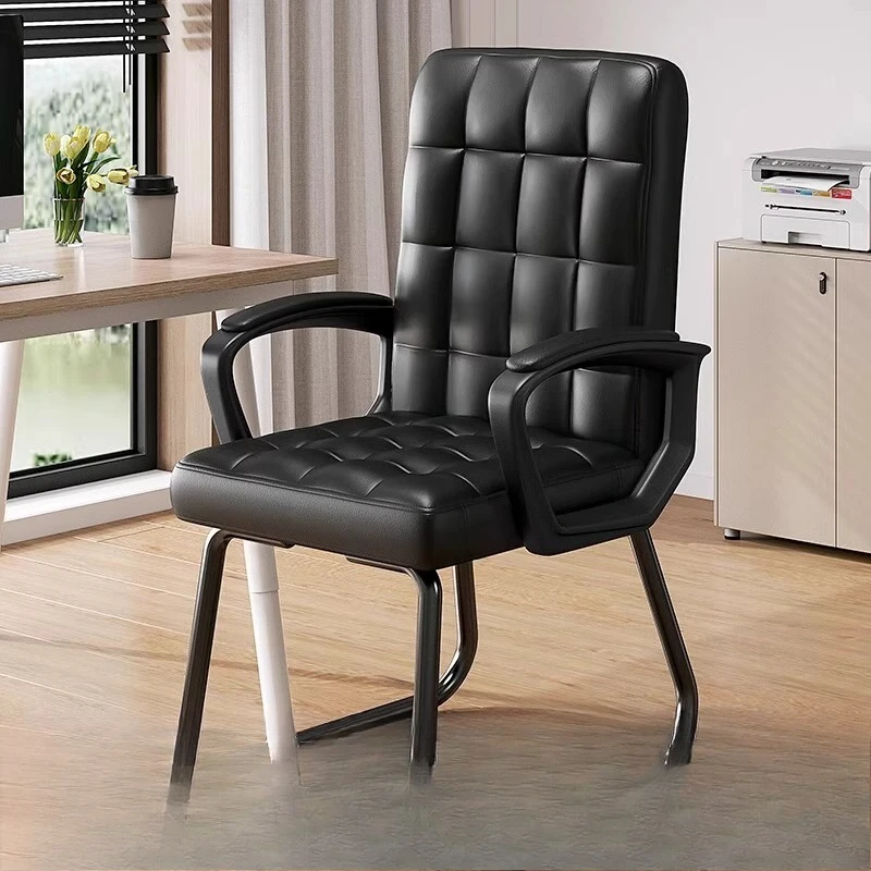 Modern Soft Office Chair Armrest Cheap Black High Comfortable Desk Chair Ergonomic Designer Silla Escritorio Office Furniture
Modern Soft Office Chair Armrest Cheap Black High Comfortable Desk Chair Ergonomic Designer Silla Escritorio Office Furniture