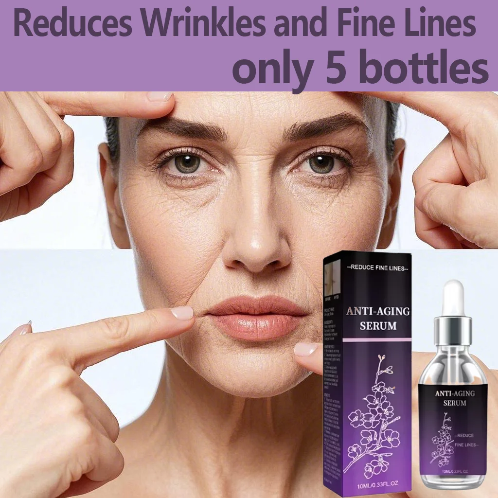 Reduces Wrinkles and Fine Lines Natural Anti-Wrinkle Face Serum Refines skin surface for a smoother revent premature aging
Reduces Wrinkles and Fine Lines Natural Anti-Wrinkle Face Serum Refines skin surface for a smoother revent premature aging