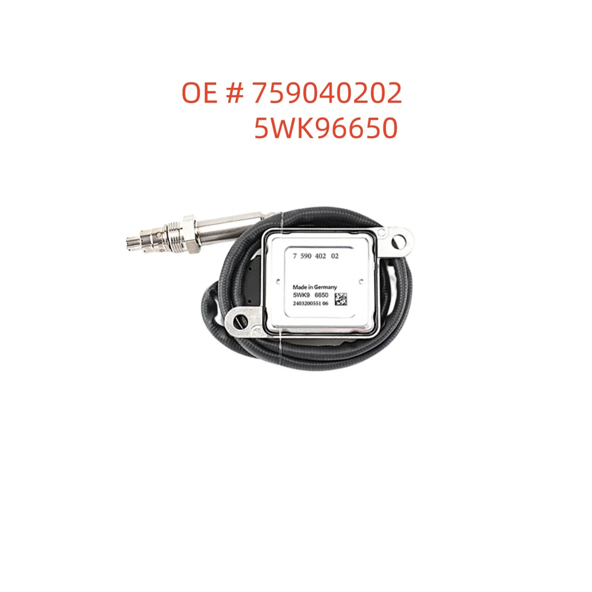 high quality new 759040202 5WK96650 Nitrogen Oxide Sensor For BMW
high quality new 759040202 5WK96650 Nitrogen Oxide Sensor For BMW