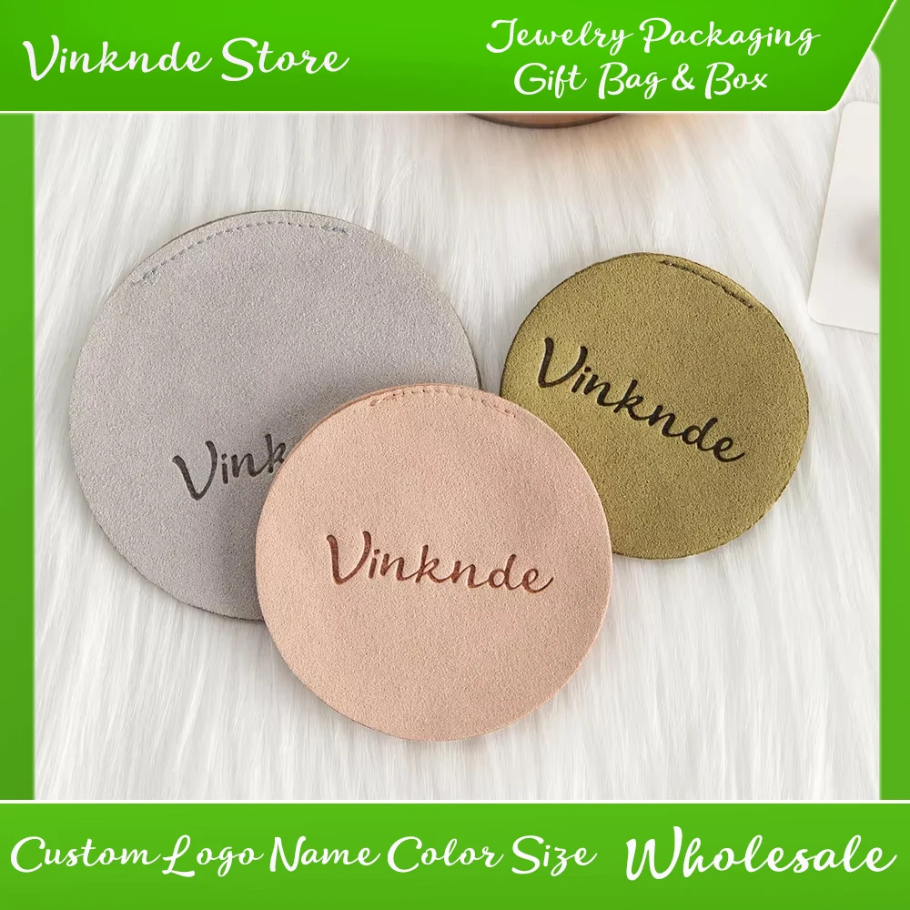 50pcs 10×10cm Custom Jewelry Package Supplies Personalize Logo Round Microfiber Pouch Gift Bag Ring Brooch Earring Necklace Sack
50pcs 10×10cm Custom Jewelry Package Supplies Personalize Logo Round Microfiber Pouch Gift Bag Ring Brooch Earring Necklace Sack