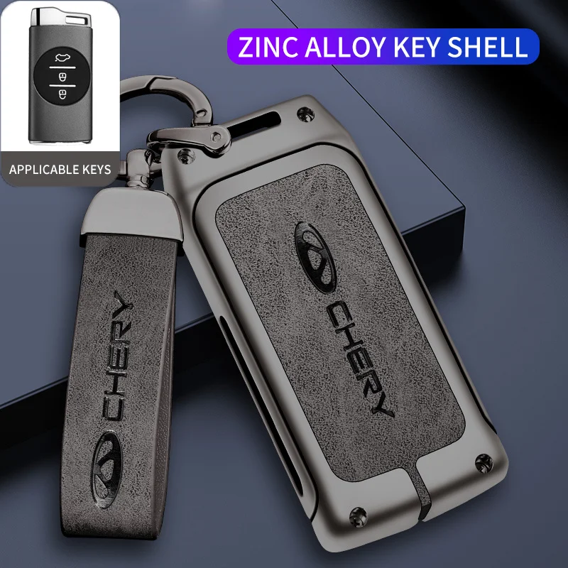 Metal Leather Car Key Case Cover Holder Protector Shell For Chery Tiggo7 5Xplus 3X Tiggo 4 Pro 8 Exeed Txl Tx Lx Car Accessories
Metal Leather Car Key Case Cover Holder Protector Shell For Chery Tiggo7 5Xplus 3X Tiggo 4 Pro 8 Exeed Txl Tx Lx Car Accessories