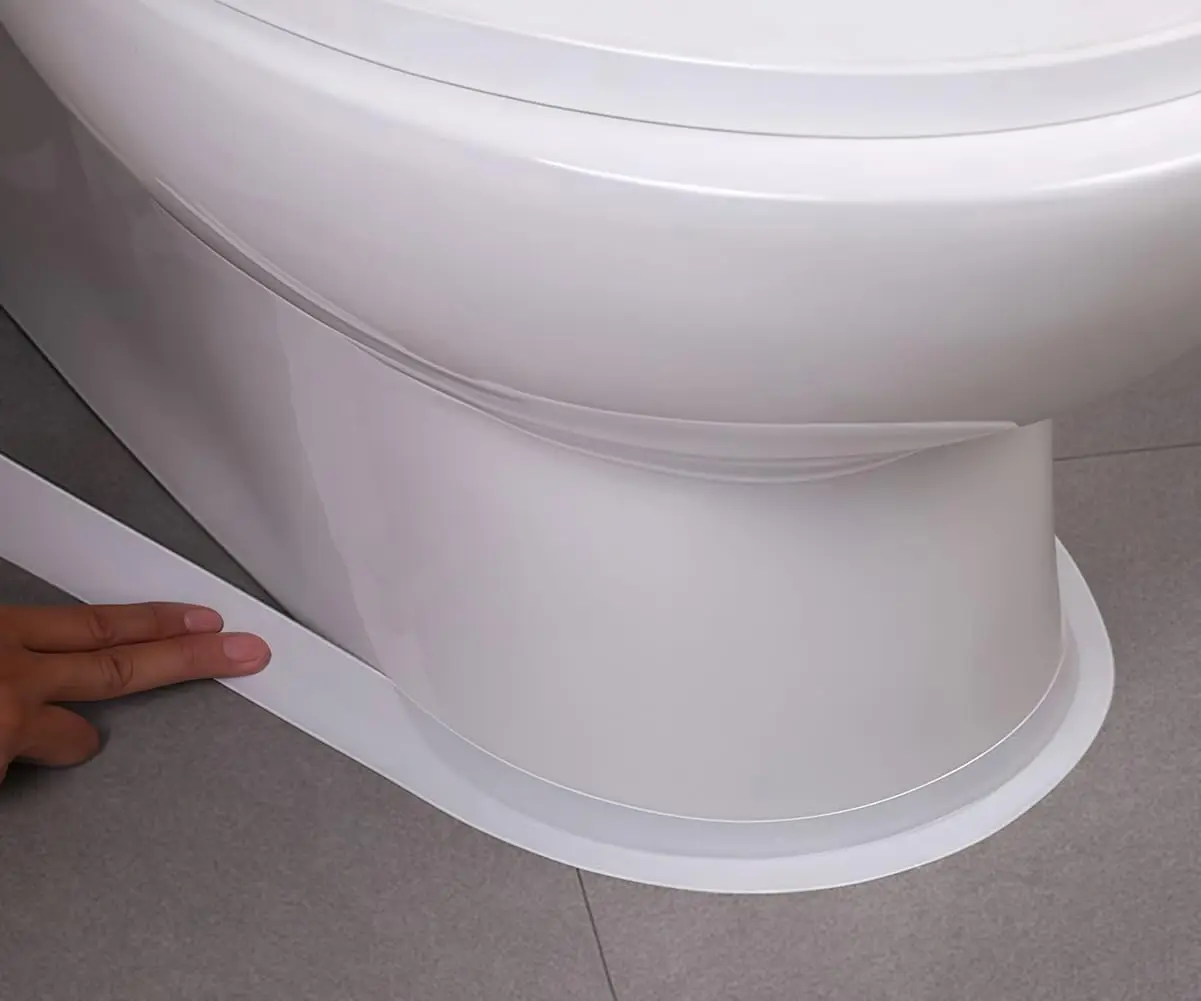 Peel & Stick Caulk Tape, Waterproof Self-Adhesive Sealing Tape for Bathroom Kitchen Bathtub Toilet, Quick & Easy Fix in Minutes
Peel & Stick Caulk Tape, Waterproof Self-Adhesive Sealing Tape for Bathroom Kitchen Bathtub Toilet, Quick & Easy Fix in Minutes