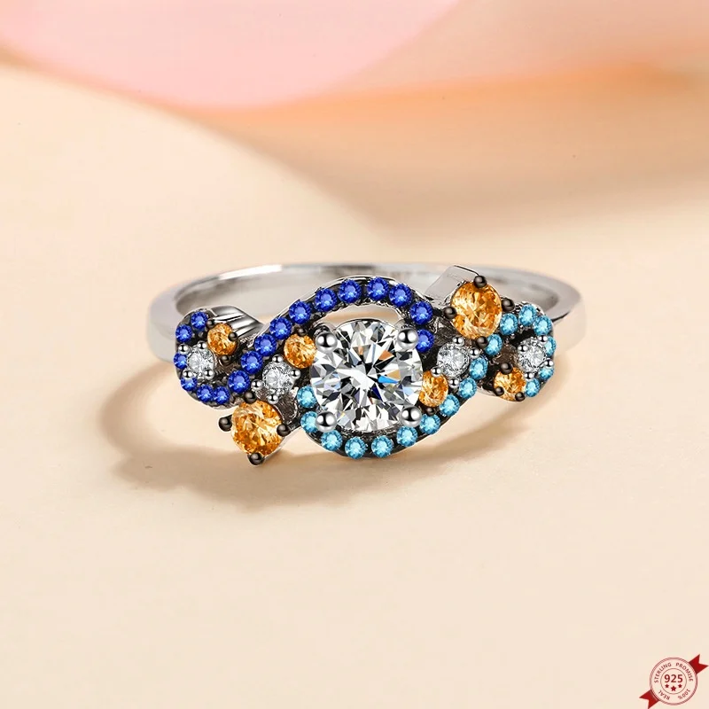 0.5ct Moissanite S925 Silver Rings for Women Plated Platinum Multi-colors Angel Eyes Wedding Diamond Band Jewelry Wholesale
0.5ct Moissanite S925 Silver Rings for Women Plated Platinum Multi-colors Angel Eyes Wedding Diamond Band Jewelry Wholesale