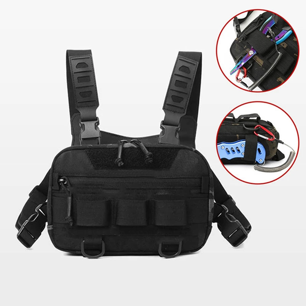 ABKG Pro Outdoor Chest Bag Backpack Front Rig Pouch Outdoor Camping Cycling Hiking Hunting Climbing Fishing Lure Fanny Pack A
ABKG Pro Outdoor Chest Bag Backpack Front Rig Pouch Outdoor Camping Cycling Hiking Hunting Climbing Fishing Lure Fanny Pack A