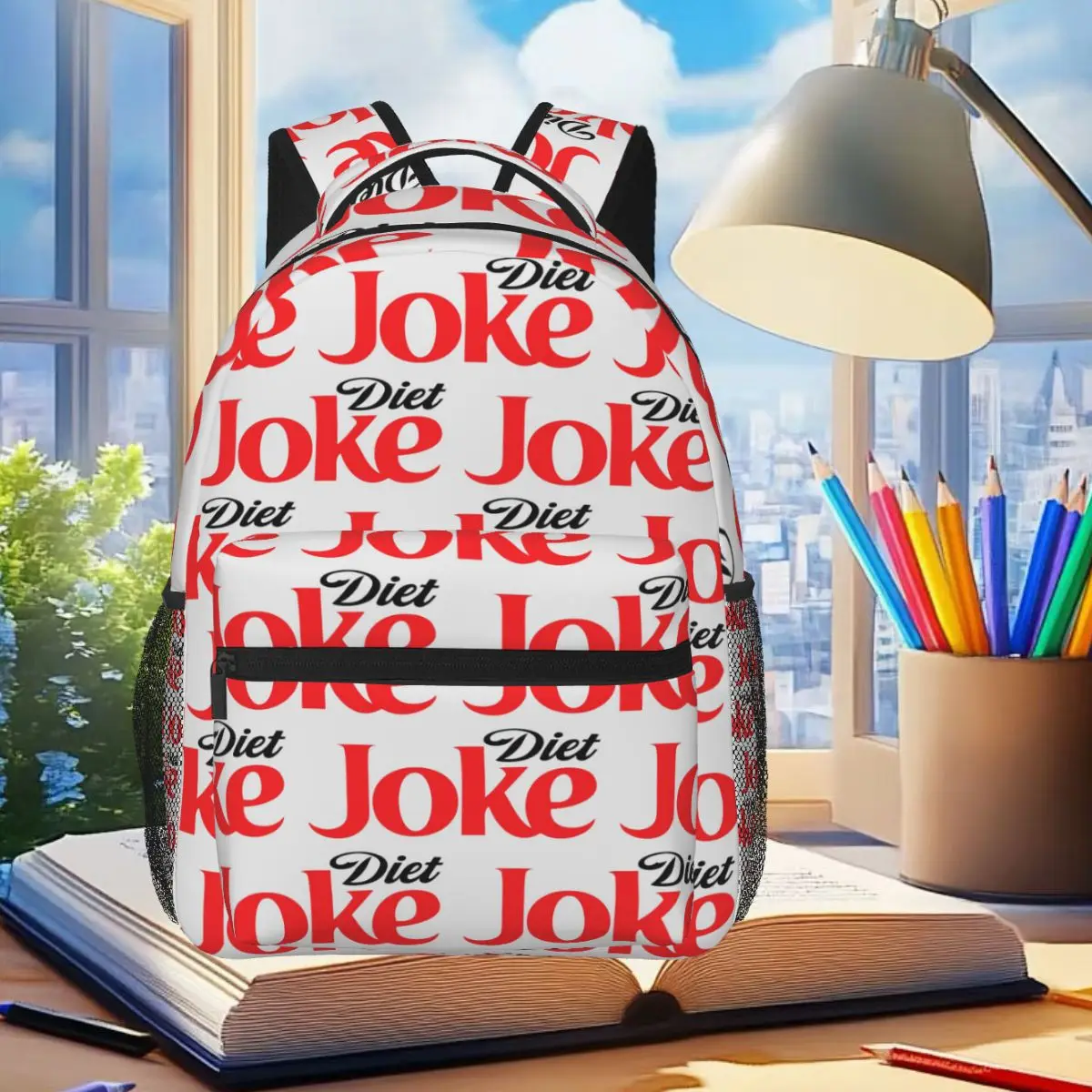 DIET JOKE Backpack Student Boys Girls BookBag Kids School Bag Laptop Shoulder Bags for Men Women
DIET JOKE Backpack Student Boys Girls BookBag Kids School Bag Laptop Shoulder Bags for Men Women