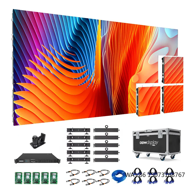 P1.9 P2.6 P2.976 P3.91 Rental LED Wall Display Indoor Outdoor 1.9mm 2.6mm 2.976mm 3.91mm Seamless Splicing LED Video Screen
P1.9 P2.6 P2.976 P3.91 Rental LED Wall Display Indoor Outdoor 1.9mm 2.6mm 2.976mm 3.91mm Seamless Splicing LED Video Screen
