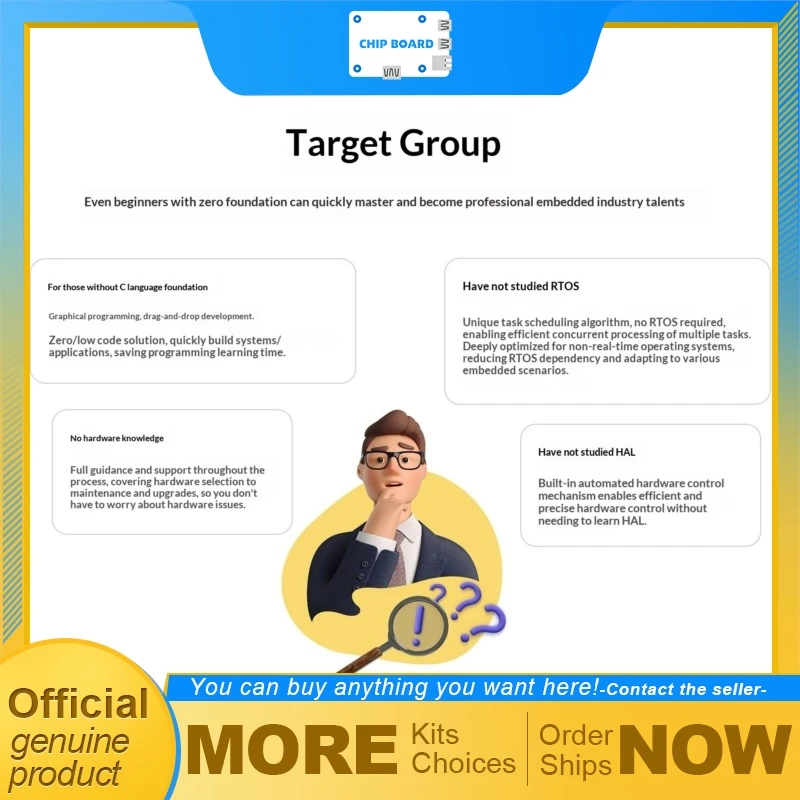 STM32F407 STMicroelectronics MCU starter platform for full-stack embedded learning and beginner development