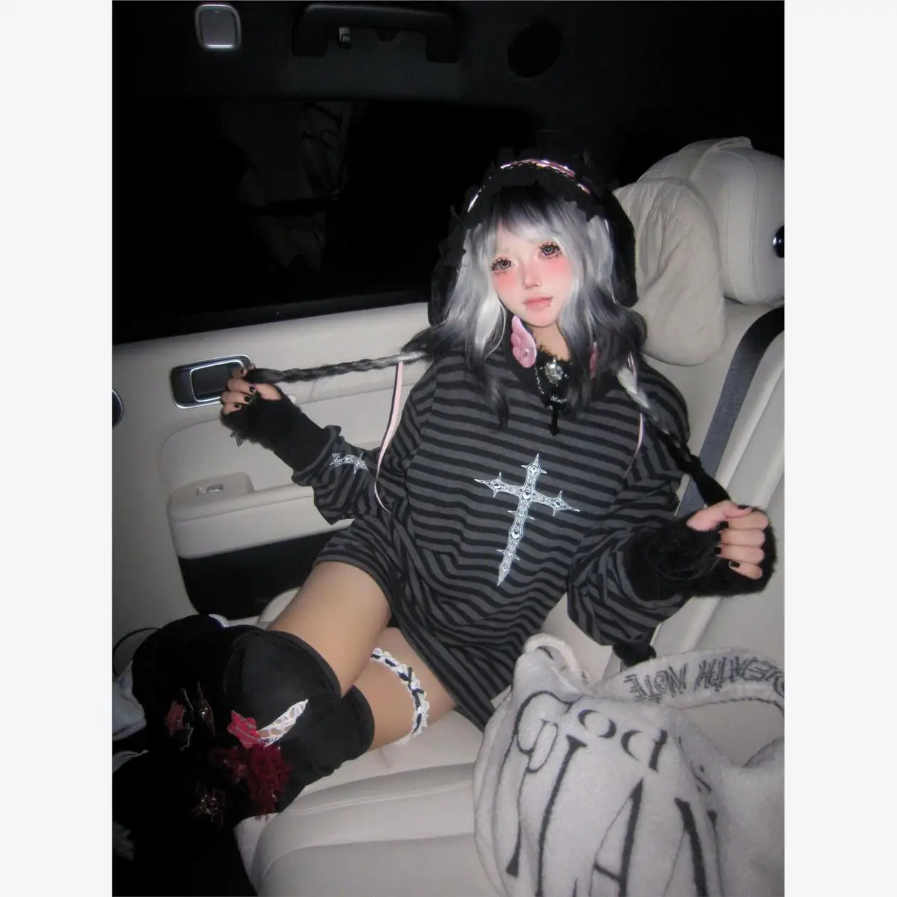 Женская футболка Y2K Punk Long Sve, весенний ранний круглый дизайн в полоску, внутренняя одежда, модный повседневный топ
Женская футболка Y2K Punk Long Sve, весенний ранний круглый дизайн в полоску, внутренняя одежда, модный повседневный топ