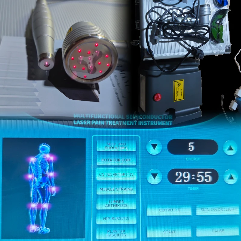 LLLT Low Level Laser Therapy Device - Portable for Herniated Disc, Shoulder Pain, Nerve & Tissue Healing
LLLT Low Level Laser Therapy Device - Portable for Herniated Disc, Shoulder Pain, Nerve & Tissue Healing