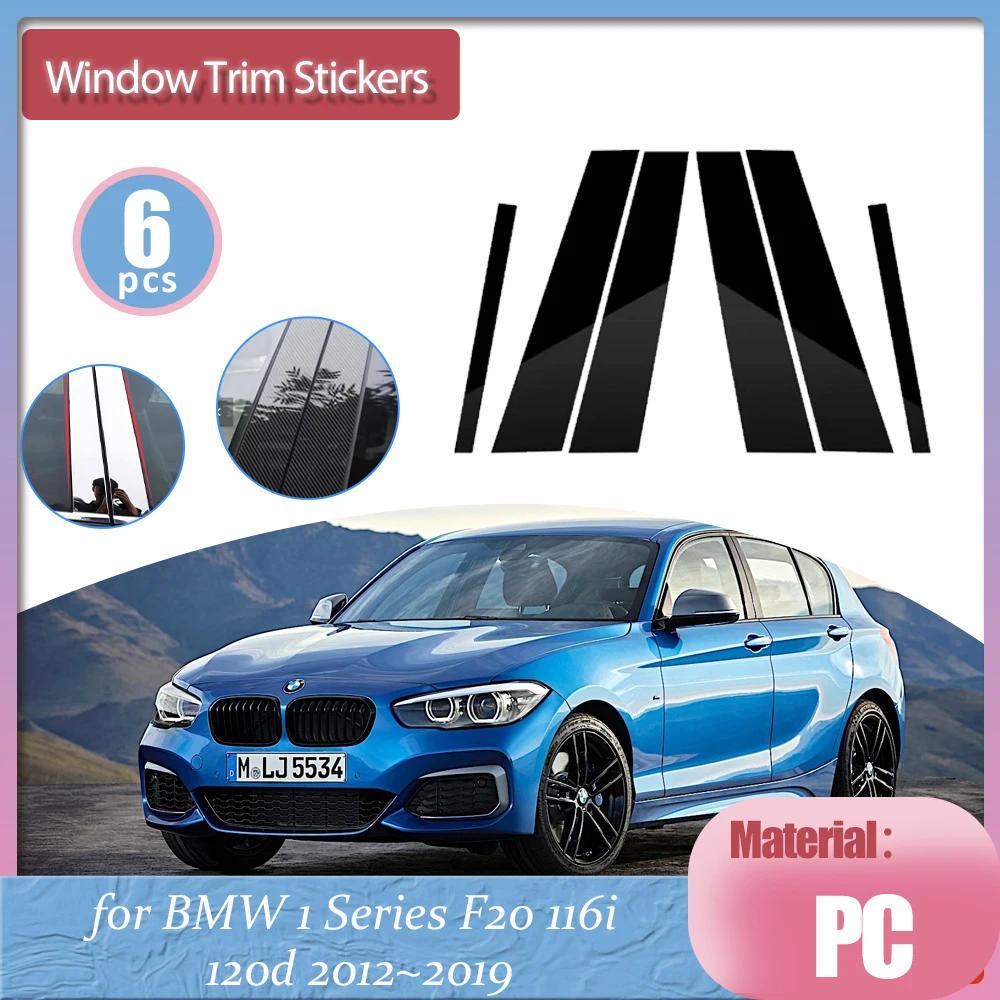 for BMW 1 Series F20 116i 120d 2012~2019 Silver Car Door Window Middle Trim Cover B C Pillar Center Column Stickers Accessories
for BMW 1 Series F20 116i 120d 2012~2019 Silver Car Door Window Middle Trim Cover B C Pillar Center Column Stickers Accessories
