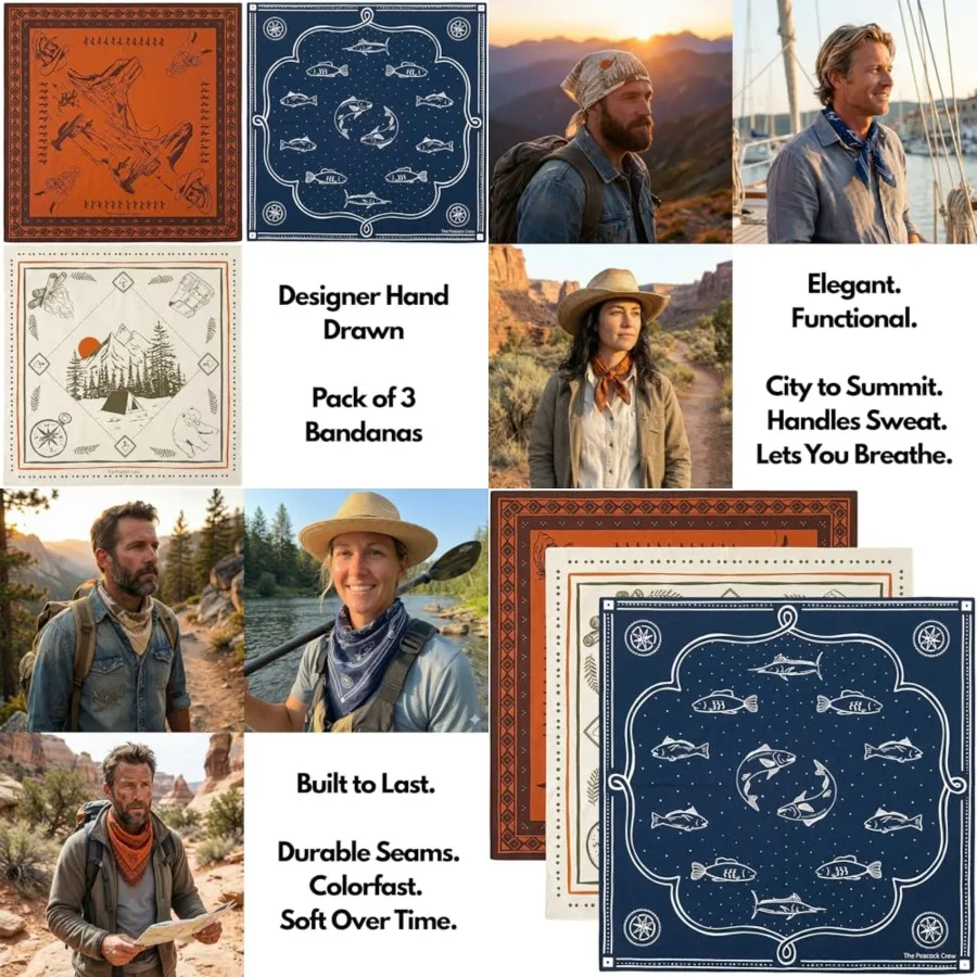 The Peacock Crew Premium St Cotton Bandanas for Men and Women Paisley x Inch
The Peacock Crew Premium St Cotton Bandanas for Men and Women Paisley x Inch
