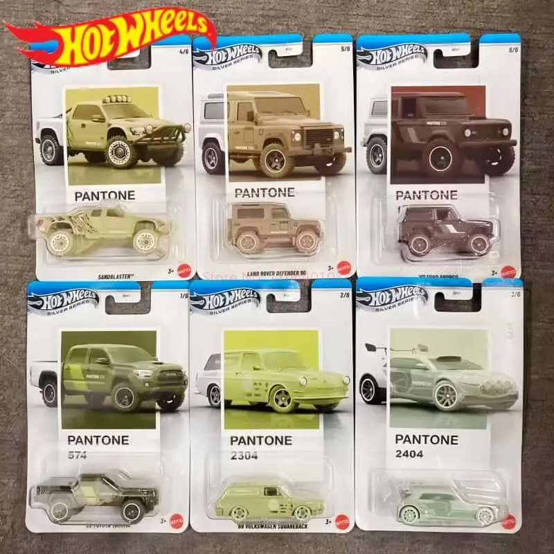 В наличии: Коллекционные модели автомобилей Hot Wheels серии Pantone (Toyota Tacoma, Land Rover, Ford Bronco) из сплава, масштаб 1:64, литые игрушки-машинки, подарок для коллекционера
В наличии: Коллекционные модели автомобилей Hot Wheels серии Pantone (Toyota Tacoma, Land Rover, Ford Bronco) из сплава, масштаб 1:64, литые игрушки-машинки, подарок для коллекционера
