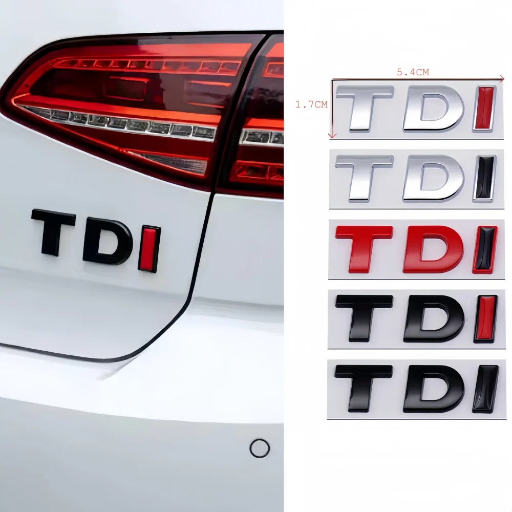 New 3D TDI Turbo Direct Injection Car Trunk Zinc Alloy Emblem Rear Body Tailgate Accessories Adhesive Styling Badge
New 3D TDI Turbo Direct Injection Car Trunk Zinc Alloy Emblem Rear Body Tailgate Accessories Adhesive Styling Badge