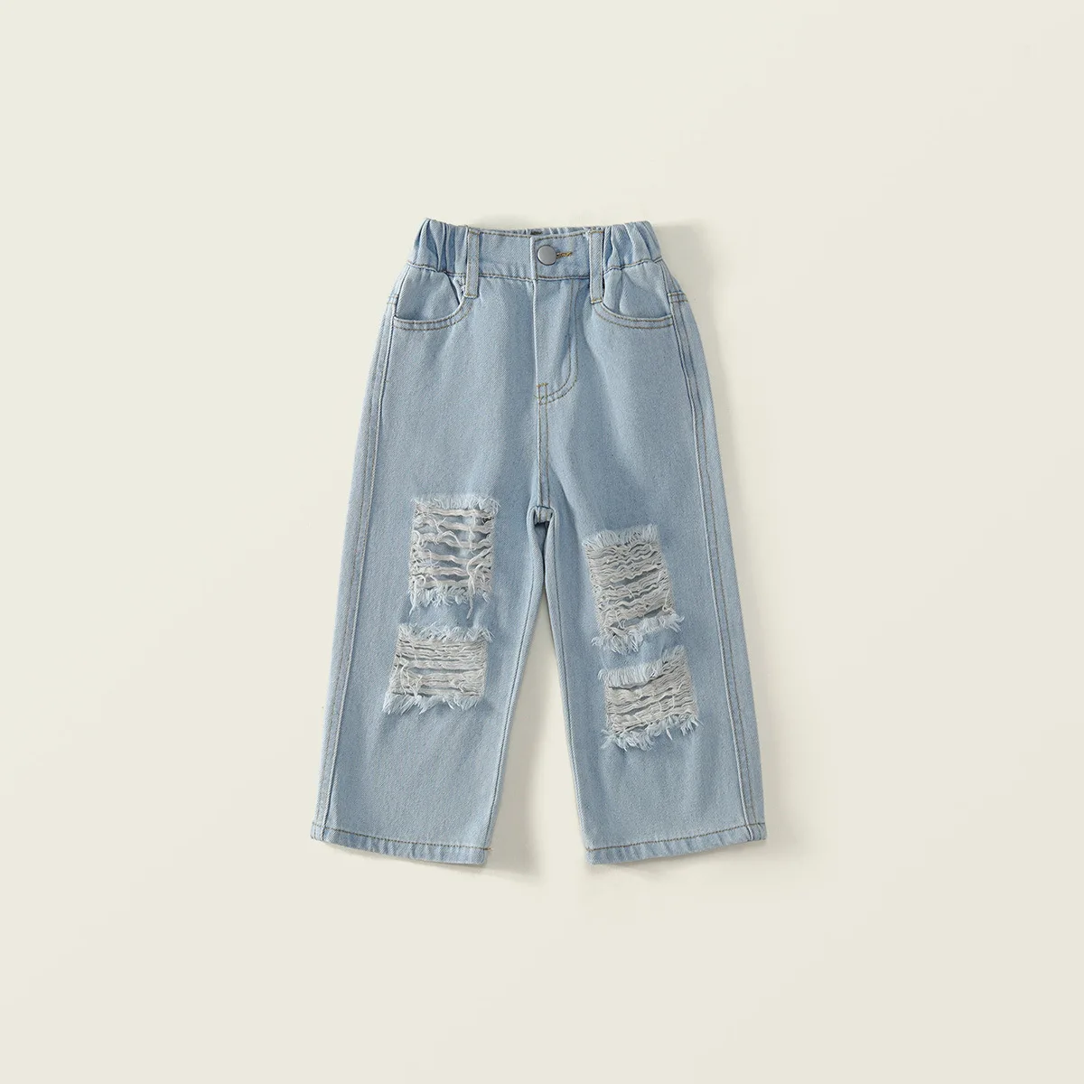 Spring Autumn Baby Girls Cotton Straight Washing Ripped Jeans Pant School Kids Outdoor Denim Trousers Child Outfit Bottom 1-10Yr
Spring Autumn Baby Girls Cotton Straight Washing Ripped Jeans Pant School Kids Outdoor Denim Trousers Child Outfit Bottom 1-10Yr