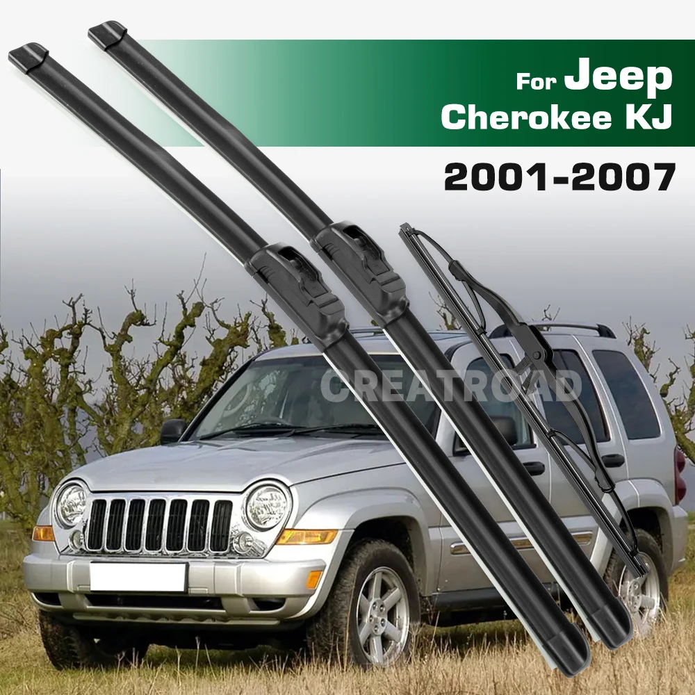 GREATROAD стеклоочиститель для Jeep Cherokee KJ 2001-2007 2002 2003 стеклоочиститель переднее и заднее лобовое стекло щетки для окон 19 "19" 11" 
GREATROAD стеклоочиститель для Jeep Cherokee KJ 2001-2007 2002 2003 стеклоочиститель переднее и заднее лобовое стекло щетки для окон 19 "19" 11"