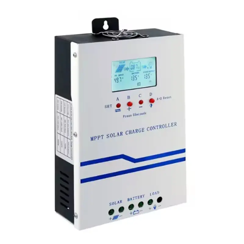 【ORNAMENT】For Lithium Lifepo4, Lead-Acid Battery Support- MPPT Solar Controller 60A With Fan Cooling 12V 24V 36V 48V Reg
【ORNAMENT】For Lithium Lifepo4, Lead-Acid Battery Support- MPPT Solar Controller 60A With Fan Cooling 12V 24V 36V 48V Reg