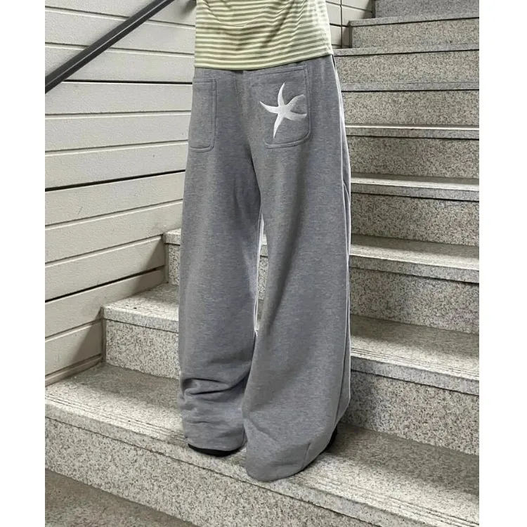 Women's Embroidered Fleece Lined Thickened Pocket Pants Autumn Winter Casual Trousers Neutral Style Long Pants Composite Fabric
Women's Embroidered Fleece Lined Thickened Pocket Pants Autumn Winter Casual Trousers Neutral Style Long Pants Composite Fabric