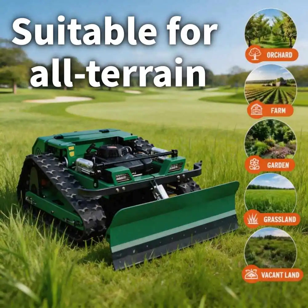 Customization Small Tracked Lawn Mower Four-Stroke Engine CE Remote Control Type Weeding Robot Garden Prune
Customization Small Tracked Lawn Mower Four-Stroke Engine CE Remote Control Type Weeding Robot Garden Prune