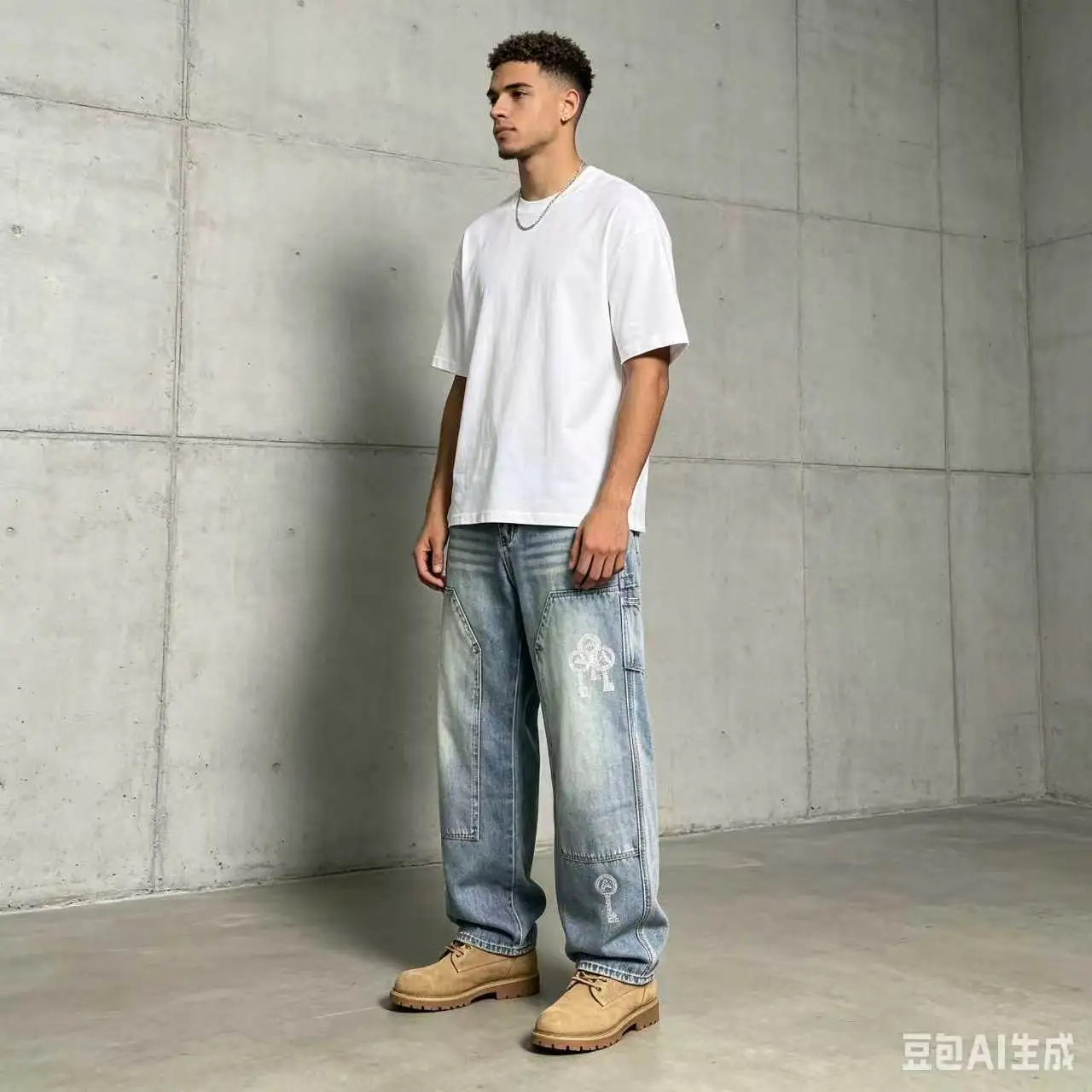 AL80003 BLCG High Waist Super Quality Loose Fitting Denim Pants Heavy Thick Unisex Fashion Art Stylish Hand Painting Jeans
AL80003 BLCG High Waist Super Quality Loose Fitting Denim Pants Heavy Thick Unisex Fashion Art Stylish Hand Painting Jeans