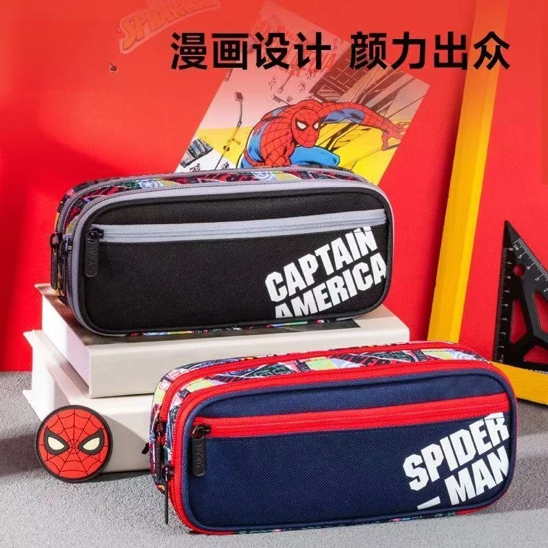 Spider-Man Student Pen Case Three-layer Large-capacity Stationery Bag for Boys Anime Cartoon Stationery Storage Bag Gifts
Spider-Man Student Pen Case Three-layer Large-capacity Stationery Bag for Boys Anime Cartoon Stationery Storage Bag Gifts