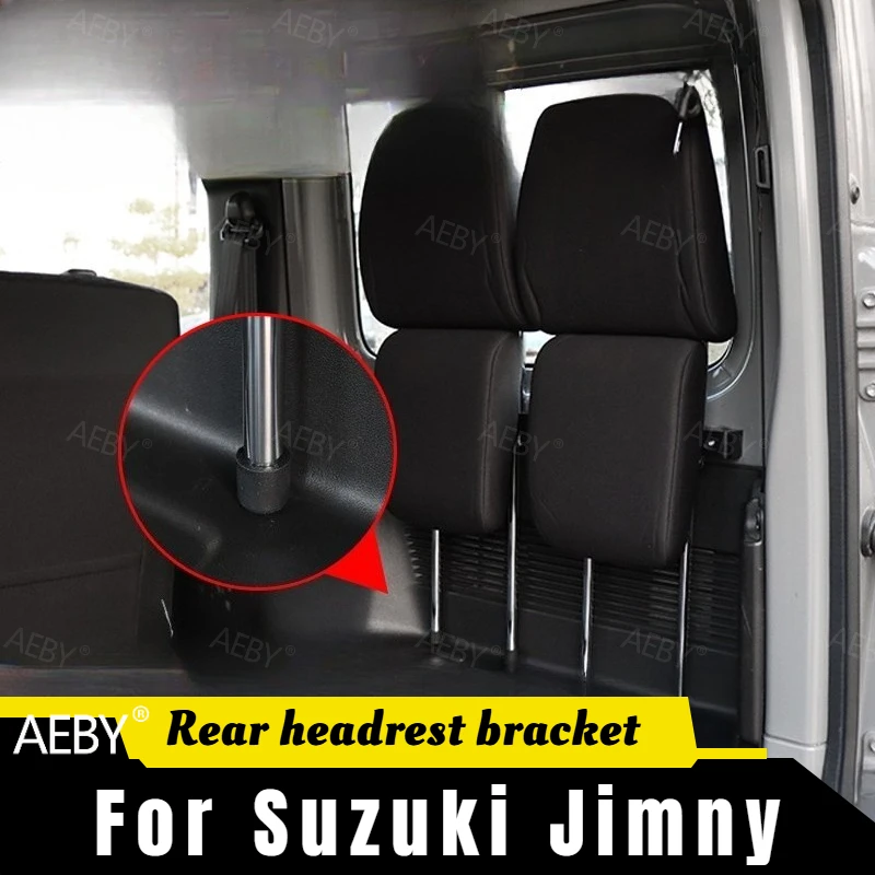 For Suzuki Jimny 2019-2026 Headrest bracket storage hook,Rear interior expansion,Diamond-free interior,Car accessories
For Suzuki Jimny 2019-2026 Headrest bracket storage hook,Rear interior expansion,Diamond-free interior,Car accessories
