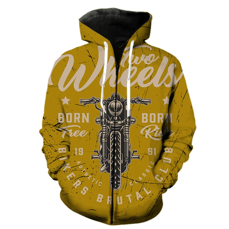 Vintage Motorcycle Pattern Zip Up Hoodies Fashion Autumn Long Sleeve Mens 3D Printed Zipper Hoodie Casual Oversized Sweatshirts
Vintage Motorcycle Pattern Zip Up Hoodies Fashion Autumn Long Sleeve Mens 3D Printed Zipper Hoodie Casual Oversized Sweatshirts
