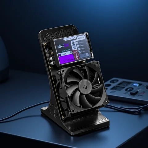 Factory Bitaxe NerdQaxe++ 4.8TH/s Bitcoins Miner 4 Pieces BM1370 Asic Chip Solo BTC 68W 2.4G WiFi Big screen