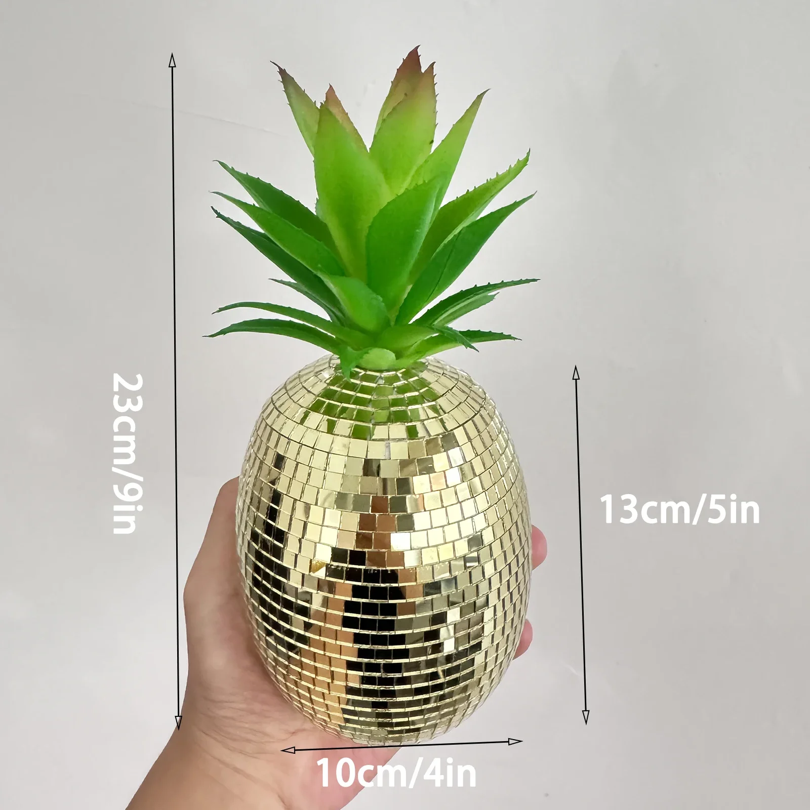 Pineapple Disco Ball Decor Mirror Handmade Pineapple Shape Table Ornaments Room Decoration Party Reflection Mirror Ball
Pineapple Disco Ball Decor Mirror Handmade Pineapple Shape Table Ornaments Room Decoration Party Reflection Mirror Ball