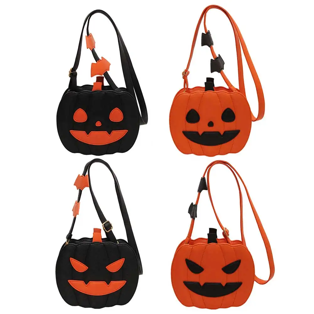 Women Cartoon Sling Bag PU Leather Messenger Bag with Zipper Adjustable Strap Female Daily Halloween Bag
Women Cartoon Sling Bag PU Leather Messenger Bag with Zipper Adjustable Strap Female Daily Halloween Bag