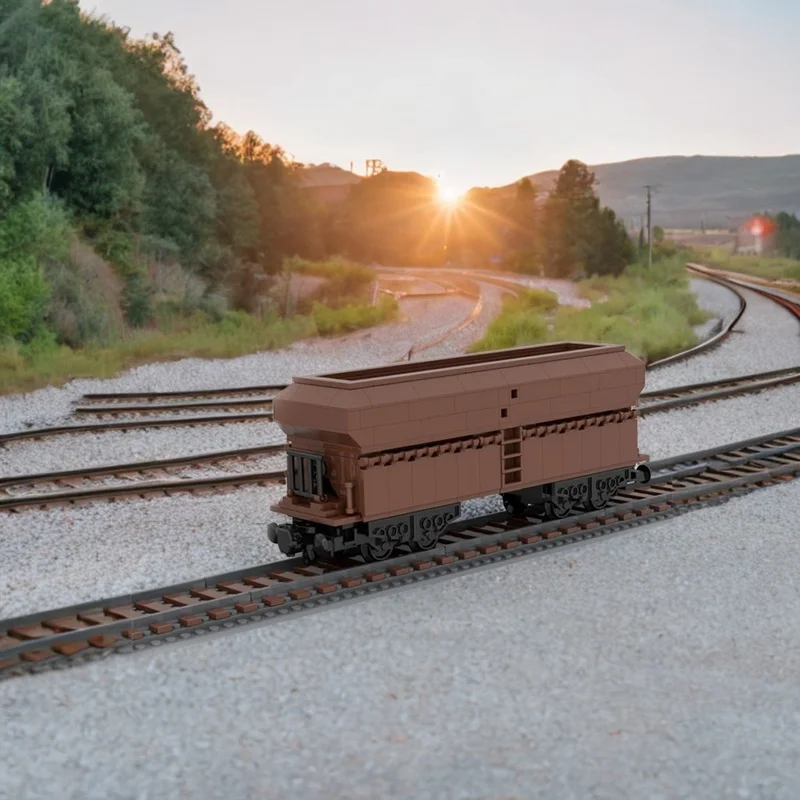 455PCS MOC Railway Train Ore Hopper Fals Model Custom Building Blocks Architecture DIY Assembly Display Gift Collectible Set Set
455PCS MOC Railway Train Ore Hopper Fals Model Custom Building Blocks Architecture DIY Assembly Display Gift Collectible Set Set