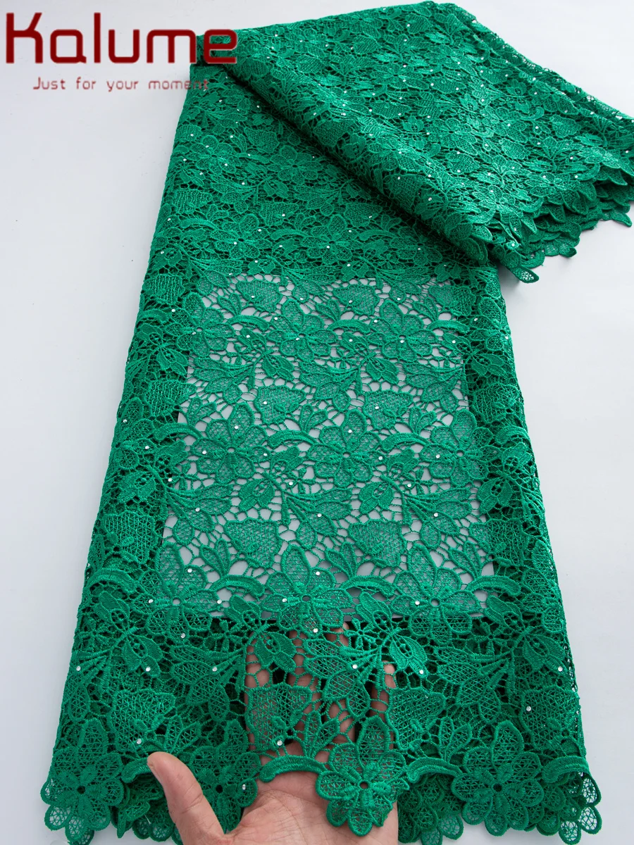 Kalume African Lace Fabric High Quality Knitted 2026 Nigerian Cord Guipure Lace Fabric Water Soluble Party Dress for Women 4899
Kalume African Lace Fabric High Quality Knitted 2026 Nigerian Cord Guipure Lace Fabric Water Soluble Party Dress for Women 4899