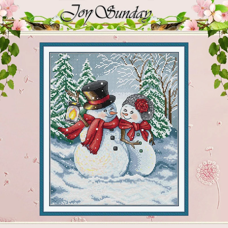 Christmas Snowman Patterns Counted Cross Stitch Set DIY 11CT 14CT 16CT Stamped DMC Cross-stitch Kit Embroidery Needlework Crafts
Christmas Snowman Patterns Counted Cross Stitch Set DIY 11CT 14CT 16CT Stamped DMC Cross-stitch Kit Embroidery Needlework Crafts