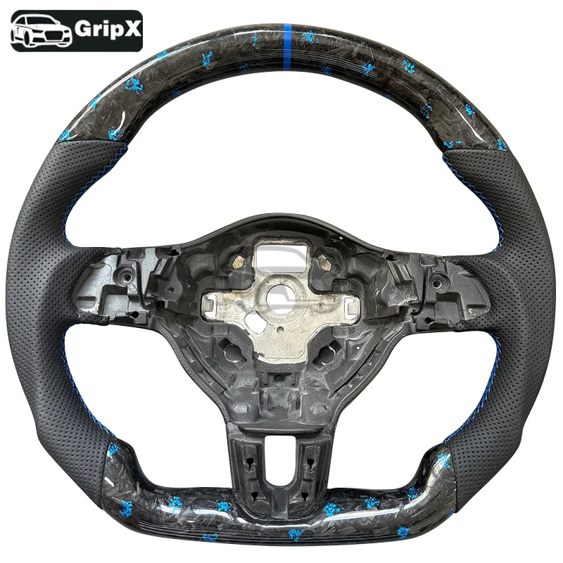 Для Volkswagen VW Golf 6 MK6 GTI GTD R Polo руль Tiguan Passat настраиваемые модифицированные детали синего кованого углеродного волокна
Для Volkswagen VW Golf 6 MK6 GTI GTD R Polo руль Tiguan Passat настраиваемые модифицированные детали синего кованого углеродного волокна