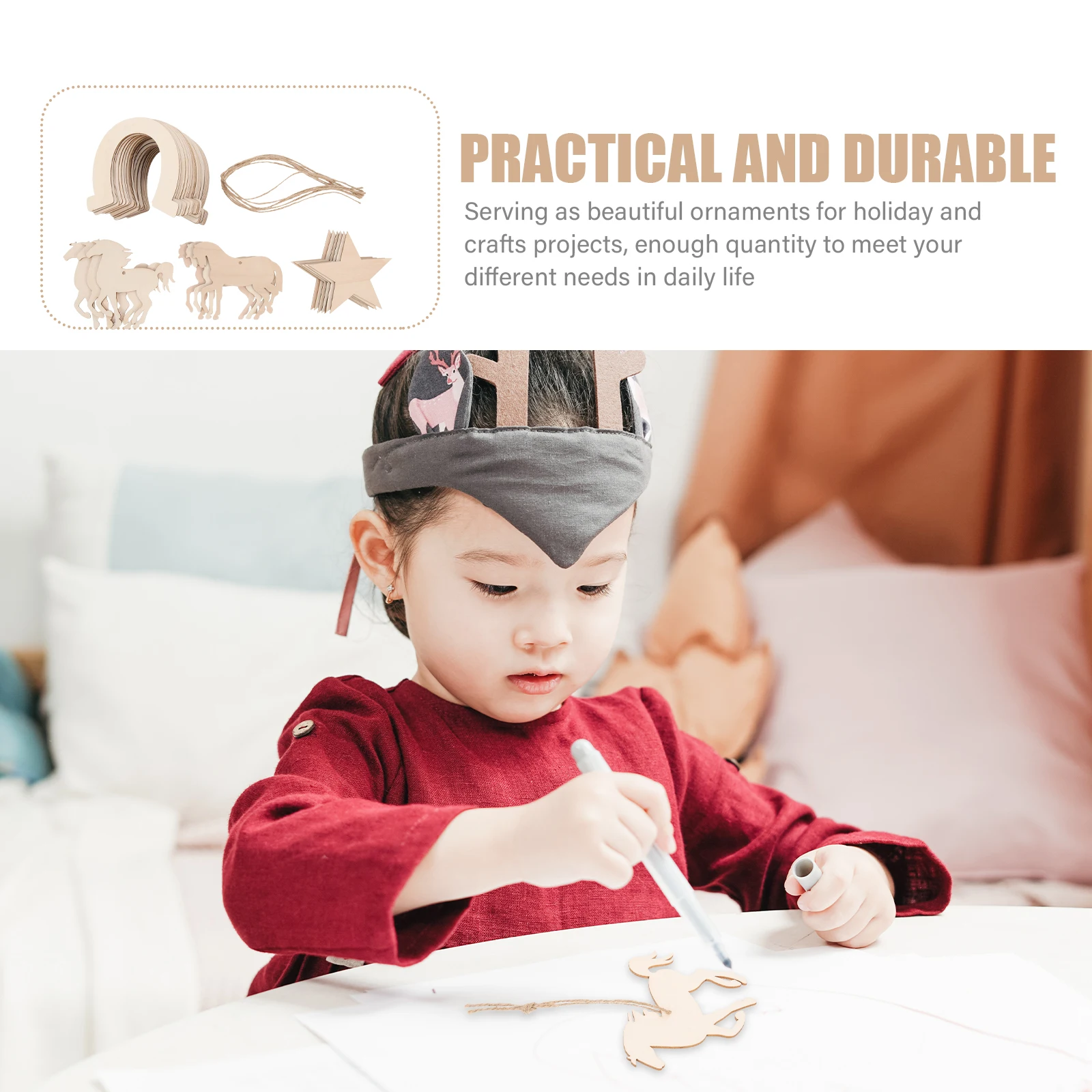 36pcs Wood Slice Prop Horse Cutouts Unfinished Horseshoe Shaped Wooden Chips Diy Graffiti Craft Ornament Handmade Home Decor
36pcs Wood Slice Prop Horse Cutouts Unfinished Horseshoe Shaped Wooden Chips Diy Graffiti Craft Ornament Handmade Home Decor