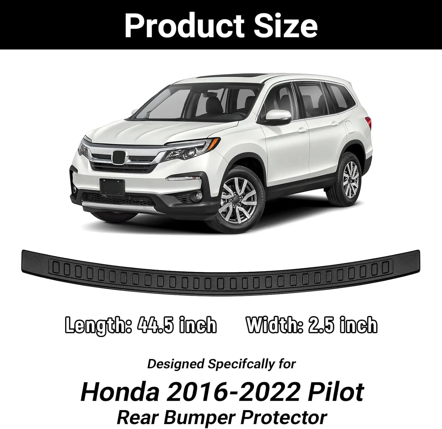 for Honda 2016-2022 Pilot Car Accessories ABS Plastic Material Matte Black Resistant Trunk Door Entry Guards car accessories
for Honda 2016-2022 Pilot Car Accessories ABS Plastic Material Matte Black Resistant Trunk Door Entry Guards car accessories