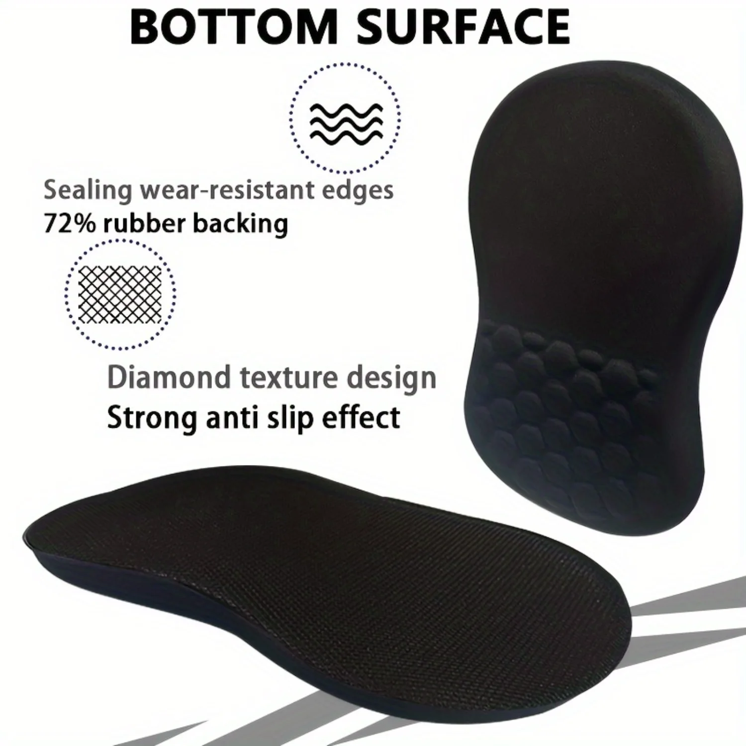 Comfort Memory Cotton Wrist Support Mouse Pad - Ergonomic Massage Bulge, Anti-Slip Soft Pad for Pain-Free Gaming & Office Use
Comfort Memory Cotton Wrist Support Mouse Pad - Ergonomic Massage Bulge, Anti-Slip Soft Pad for Pain-Free Gaming & Office Use