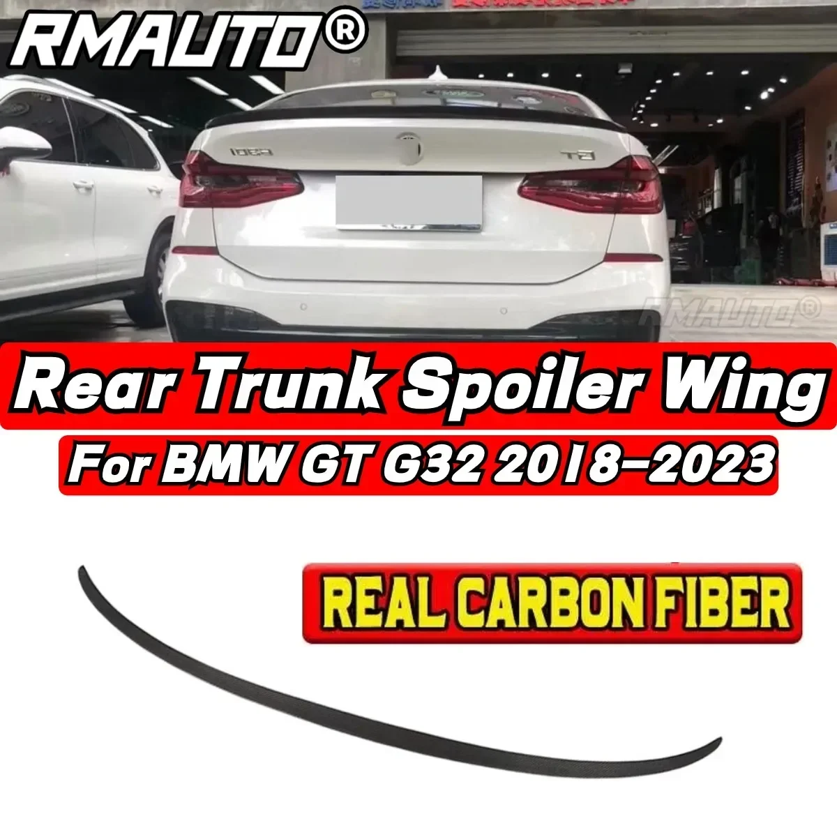 Для BMW 6 серии GT G32 2018 2019 2020 2021 2022 2023, задний спойлер, комплект кузова BMW G32, задний спойлер багажника, автомобильные аксессуары
Для BMW 6 серии GT G32 2018 2019 2020 2021 2022 2023, задний спойлер, комплект кузова BMW G32, задний спойлер багажника, автомобильные аксессуары