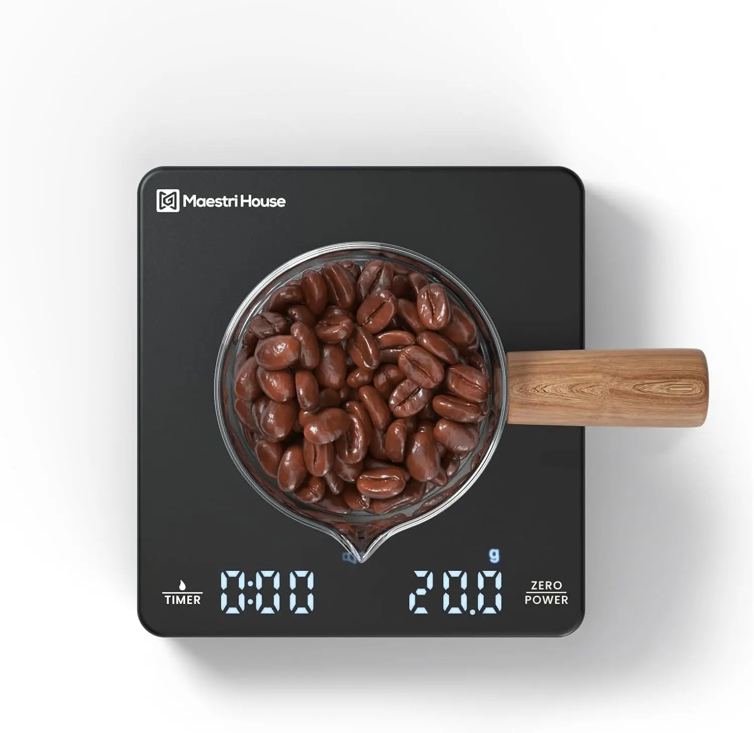 Mini Coffee Scale with Timer, Rechargeable Espresso Scale, 2kg/0.1g Accurate Digital Kitchen Scale for Brewing
Mini Coffee Scale with Timer, Rechargeable Espresso Scale, 2kg/0.1g Accurate Digital Kitchen Scale for Brewing