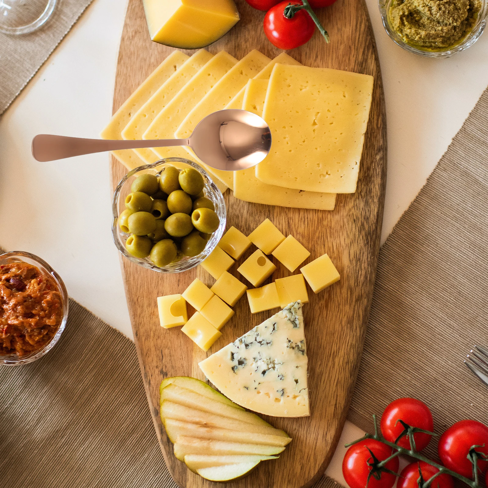 4 pcs Stainless Steel Serving Spoon Set Public Cutlery For Restaurant Home Fine Polished Smooth No Burrs Tableware
4 pcs Stainless Steel Serving Spoon Set Public Cutlery For Restaurant Home Fine Polished Smooth No Burrs Tableware