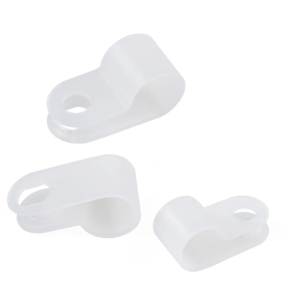 50pcs R-Type Plastic Bundle Wire Clip 1/4 Inch Thickened Durable Self-Locking Cable Ties For Office Supplies Data Wire Organizer
50pcs R-Type Plastic Bundle Wire Clip 1/4 Inch Thickened Durable Self-Locking Cable Ties For Office Supplies Data Wire Organizer