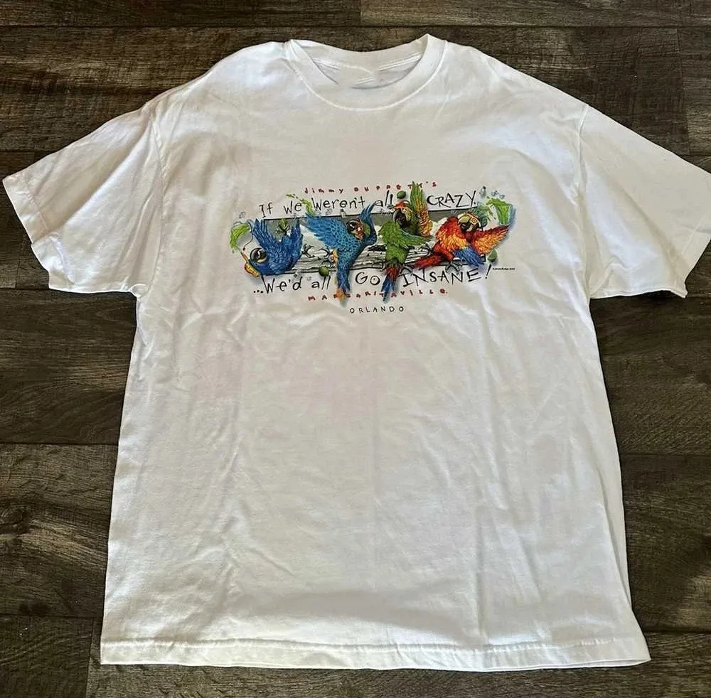 Белая хлопковая футболка Jimmy Buffett Margaritaville Orlando, полный размер S-5XL
Белая хлопковая футболка Jimmy Buffett Margaritaville Orlando, полный размер S-5XL