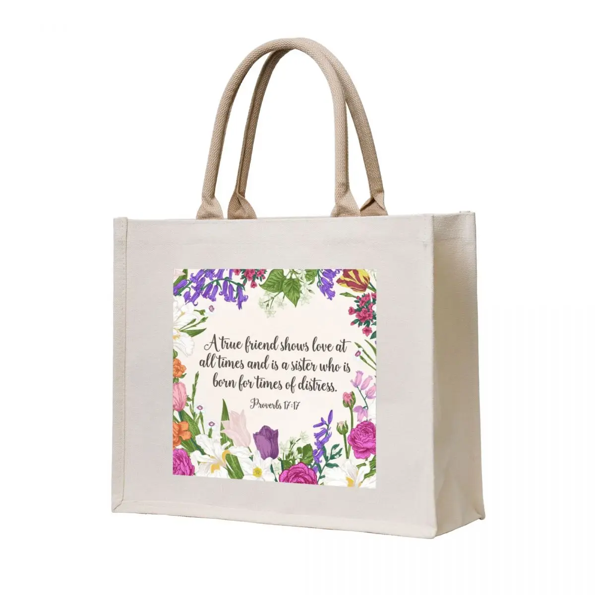 Proverbs 17:17 (For Sister) Tote Bag shopping bag logo large tote bag eco pack Canvas shoulder
Proverbs 17:17 (For Sister) Tote Bag shopping bag logo large tote bag eco pack Canvas shoulder