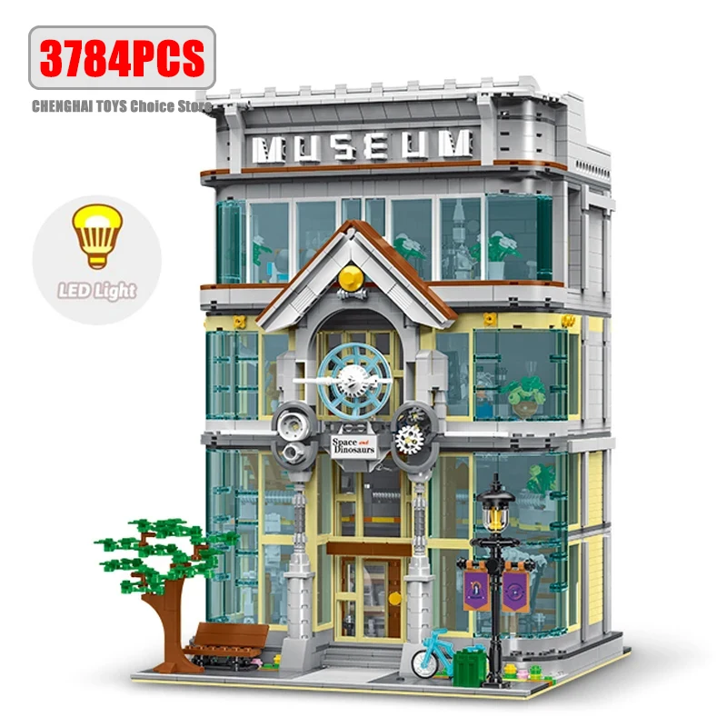 3784pcs Creative Expert Street View Modular Architecture Building Blocks Model MOC Science Museum Bricks House Sets Toys Gifts
3784pcs Creative Expert Street View Modular Architecture Building Blocks Model MOC Science Museum Bricks House Sets Toys Gifts