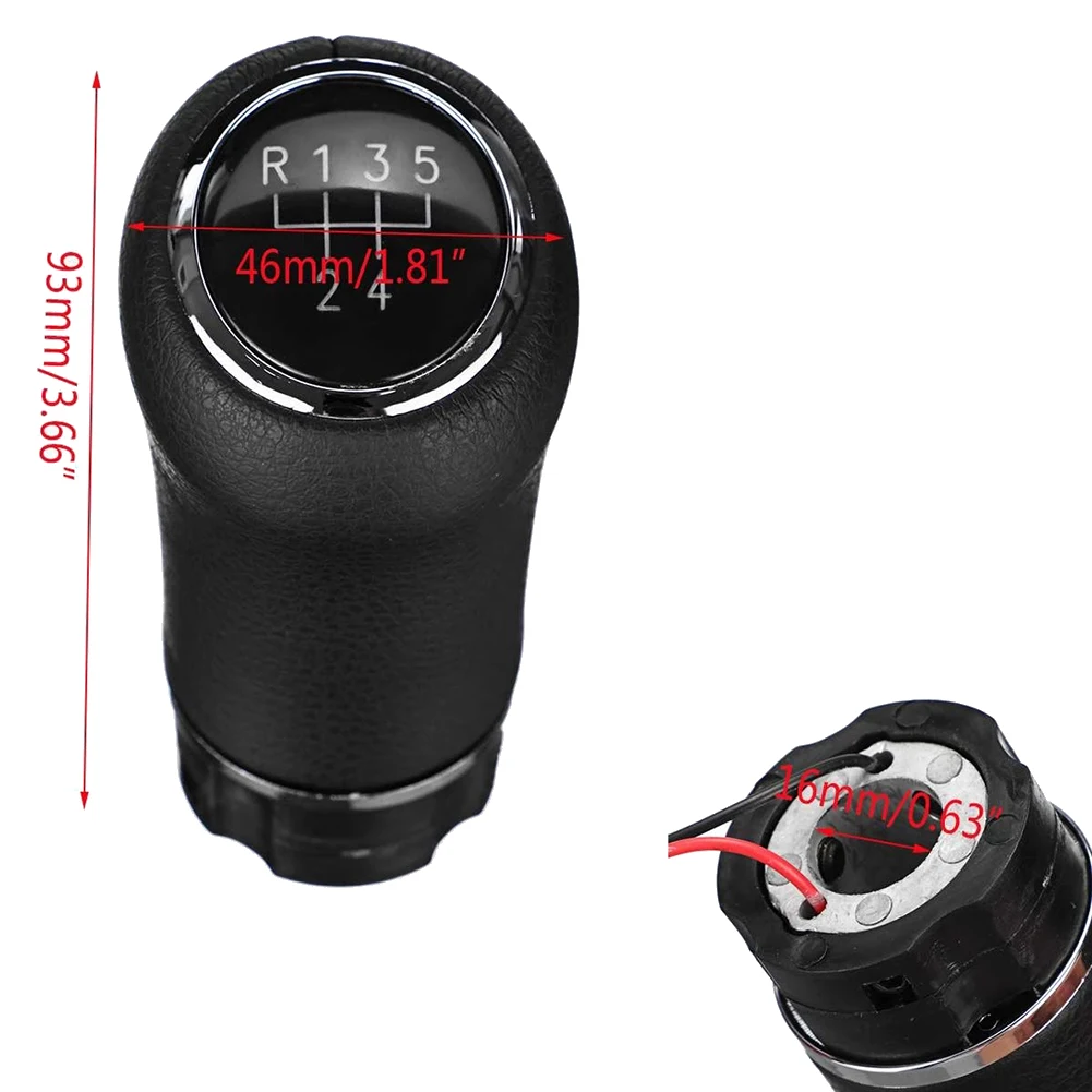 Universal 5Speed Manual Gear Shift Knob With LED Backlight Gear PU Leather Shifter Lever For Toyota/Benz//BMW-AS55
Universal 5Speed Manual Gear Shift Knob With LED Backlight Gear PU Leather Shifter Lever For Toyota/Benz//BMW-AS55