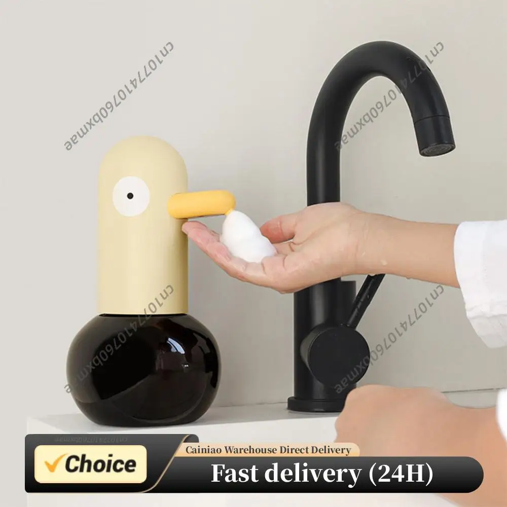 Cute Duck Automatic Foaming Soap Dispenser Touchless Dish Soap Dispenser Hands Free Auto Soap Dispenser for Kitchen Bathroom
Cute Duck Automatic Foaming Soap Dispenser Touchless Dish Soap Dispenser Hands Free Auto Soap Dispenser for Kitchen Bathroom