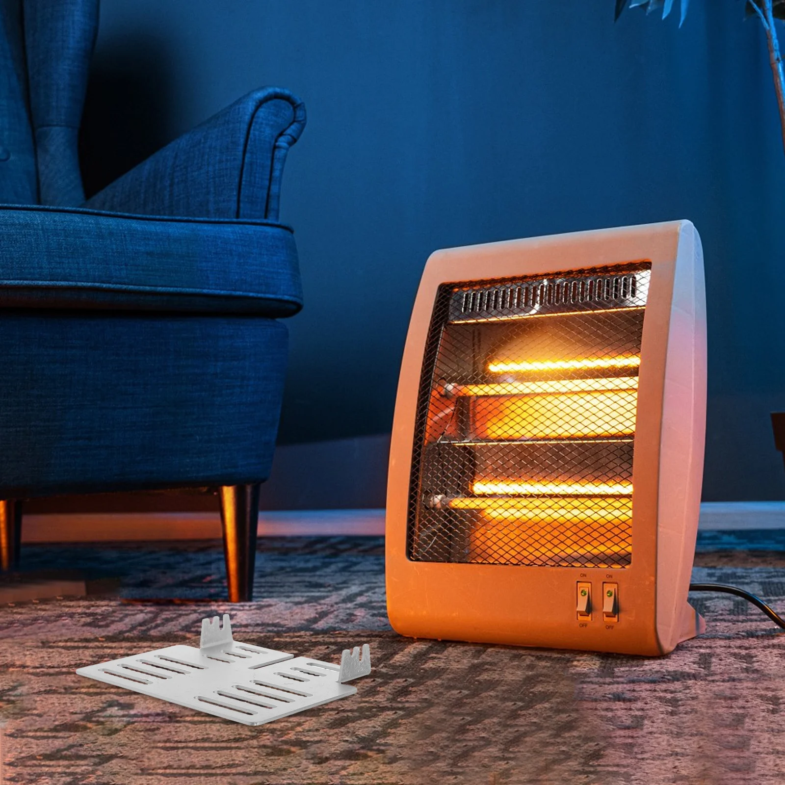 1Set Stainless Steel Adjustable Fireplace Fan Mounting Bracket for Wood Stove Heat Powered Stove Fan Holder Accessories
1Set Stainless Steel Adjustable Fireplace Fan Mounting Bracket for Wood Stove Heat Powered Stove Fan Holder Accessories