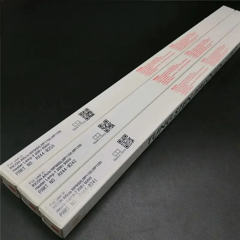 1 компл. 3 шт. лампа термофиксатора нагревателя AX44-0241 AX44-0242 AX44-0259 208 В 900 Вт 2 шт., 208 В 600 Вт 1 шт. для Ricoh MP1100 1350 1106 9000 1356 906
1 компл. 3 шт. лампа термофиксатора нагревателя AX44-0241 AX44-0242 AX44-0259 208 В 900 Вт 2 шт., 208 В 600 Вт 1 шт. для Ricoh MP1100 1350 1106 9000 1356 906