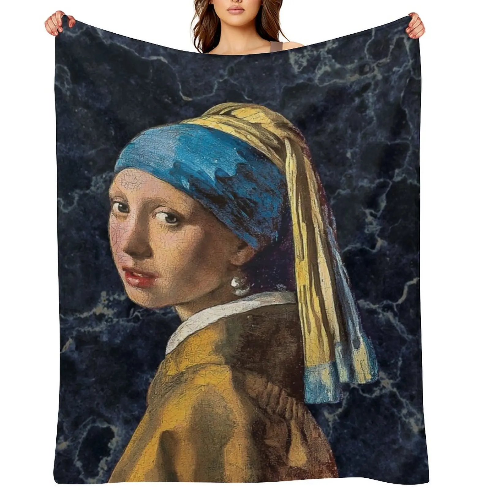 Girl with a pearl earring Throw Blanket Soft Big Decoratives Vintage Shaggy Blankets
Girl with a pearl earring Throw Blanket Soft Big Decoratives Vintage Shaggy Blankets