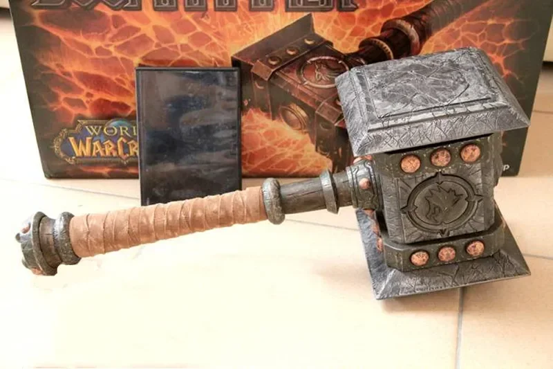 58 см имитация WOW Ogrim Doomhammer, смоляное оружие, забавная масштабная модель 1:1, игрушки для взрослых и детей, коллекция игрушек для косплея, подарок
58 см имитация WOW Ogrim Doomhammer, смоляное оружие, забавная масштабная модель 1:1, игрушки для взрослых и детей, коллекция игрушек для косплея, подарок