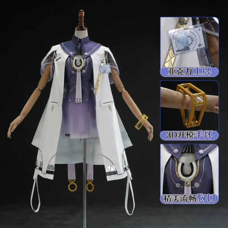 Stock Mornye Cosplay Costume Game Wuthering Waves Anime Women Dress Outfit Carnival Comic-con Party Suit Role Play Clothing
Stock Mornye Cosplay Costume Game Wuthering Waves Anime Women Dress Outfit Carnival Comic-con Party Suit Role Play Clothing